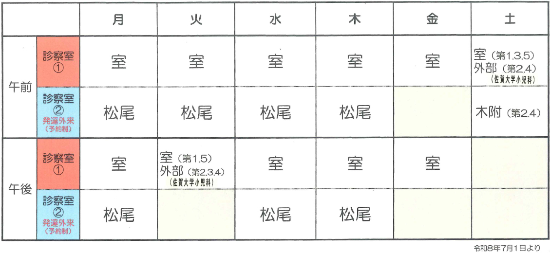 診療時間 診療時間